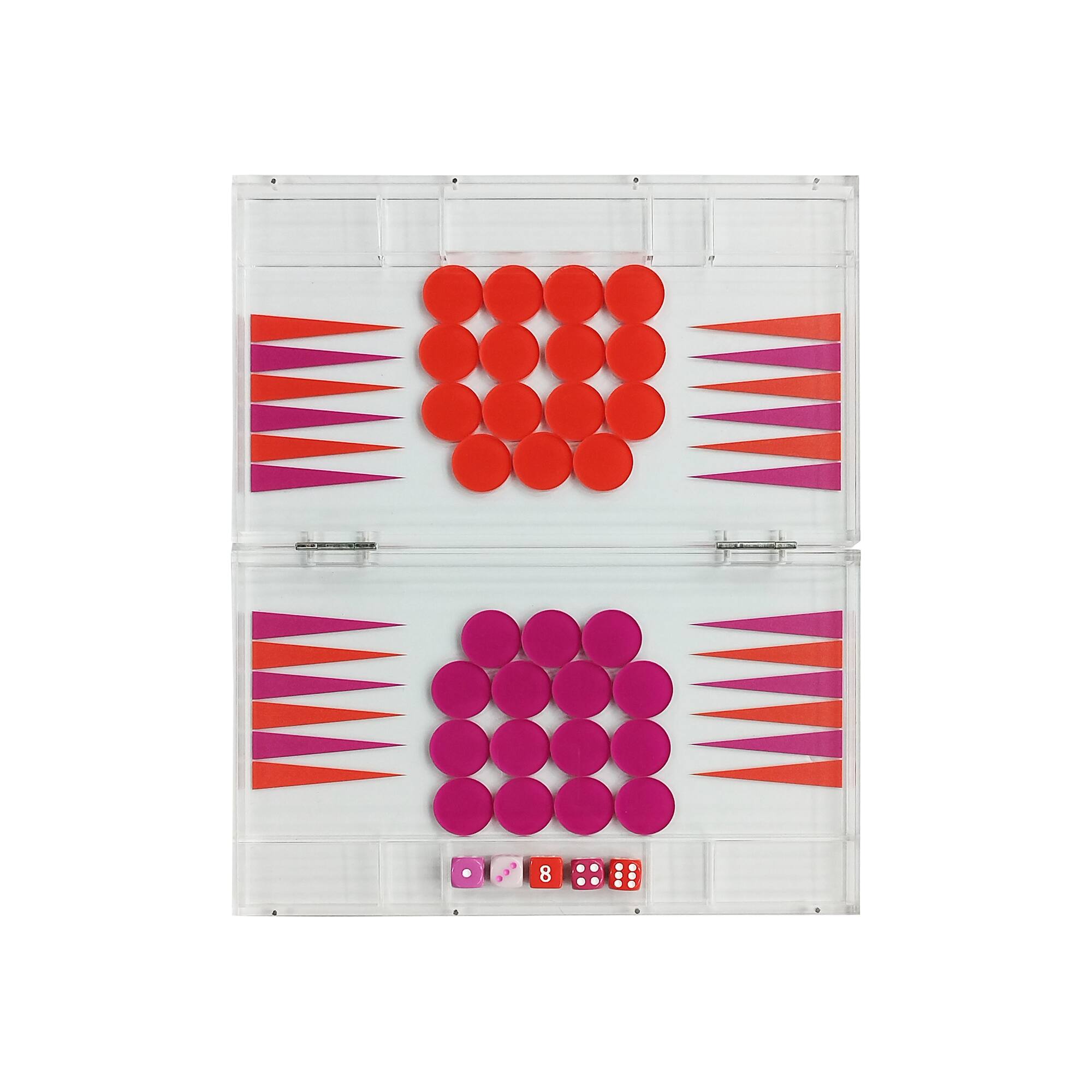Pink Backgammon Tabletop Game by Ashland®